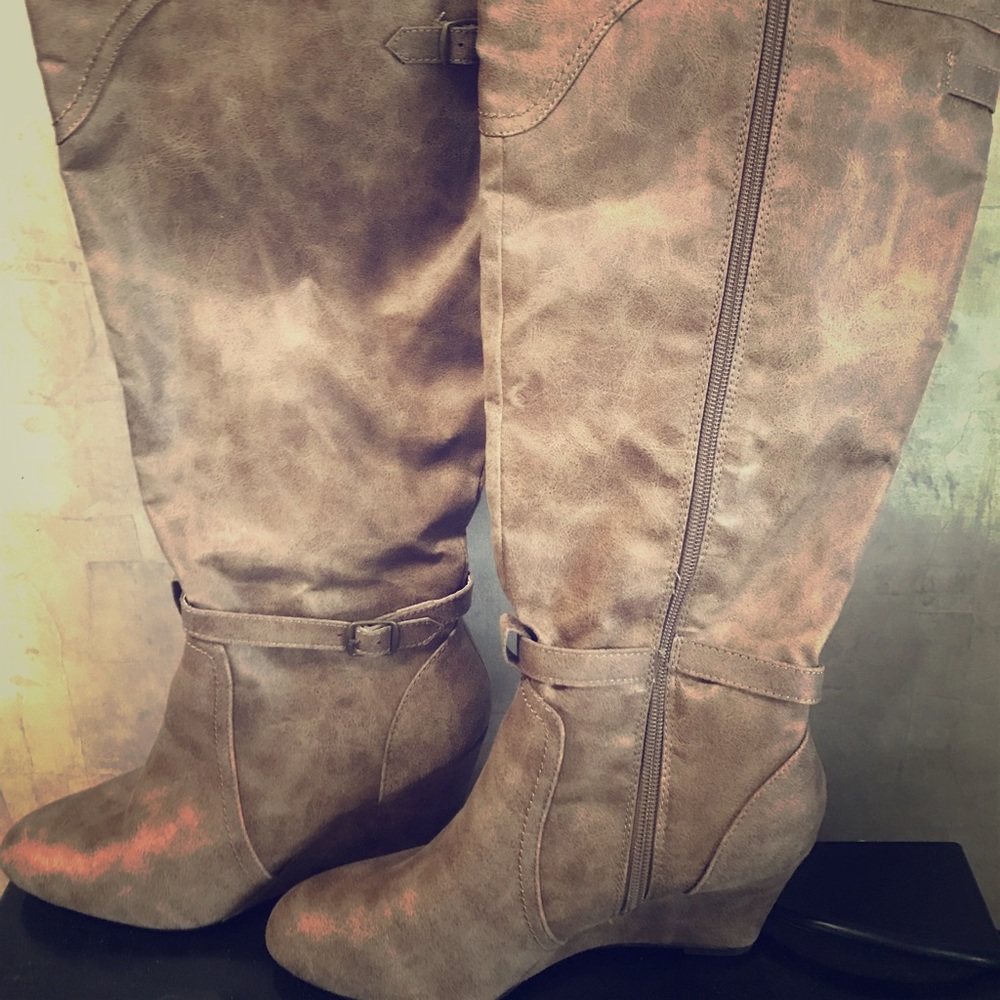 Knee high boots